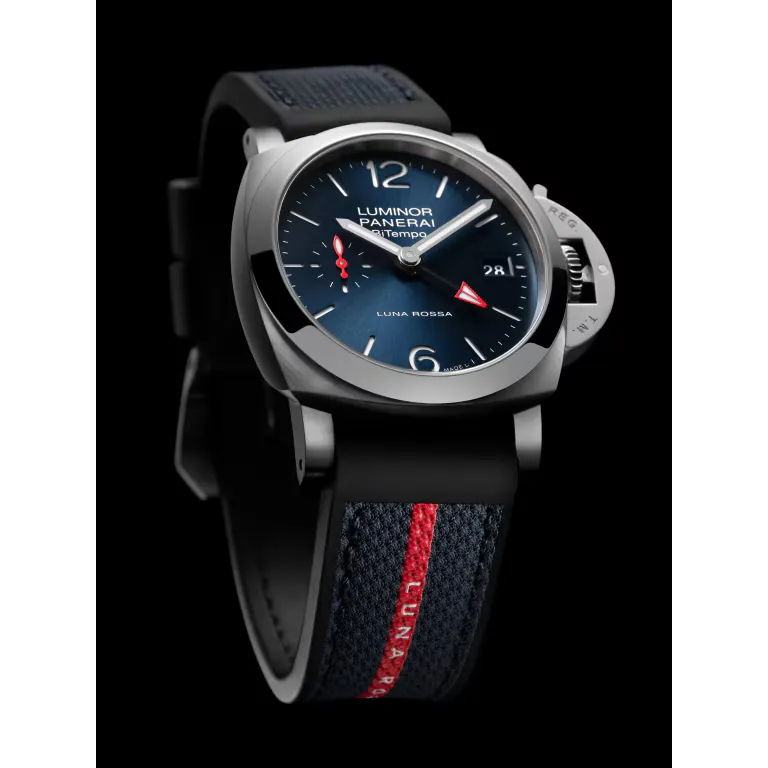 Panerai Luminor Quaranta BiTempo Luna Rossa Watch 40mm PAM01404