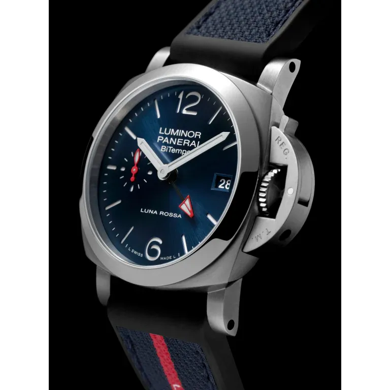 Panerai Luminor Quaranta BiTempo Luna Rossa Watch 40mm PAM01404