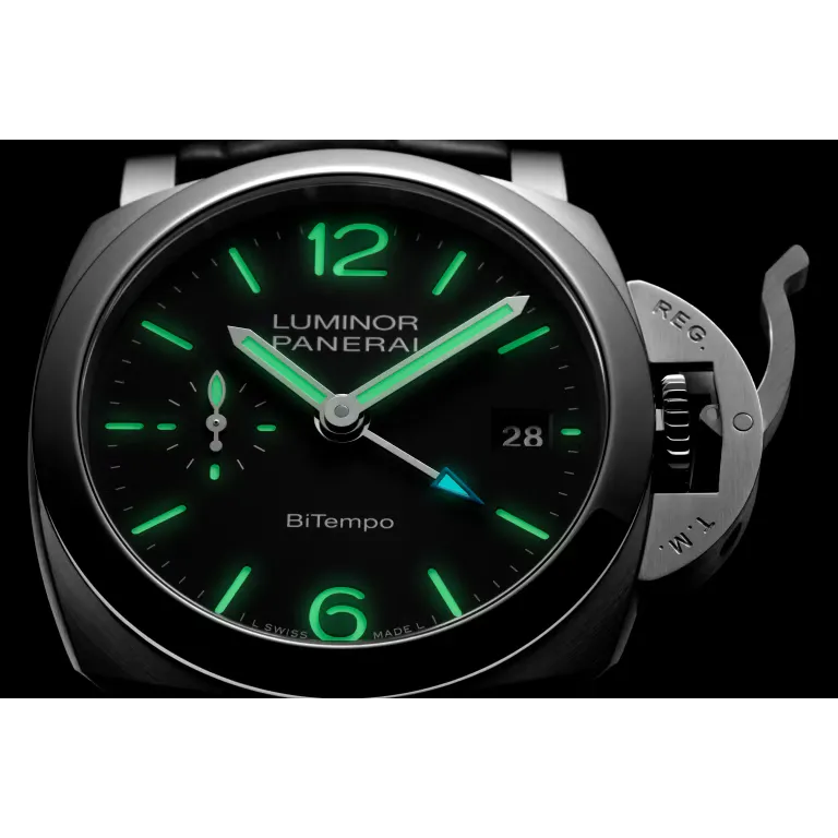 Panerai Luminor Quaranta BiTempo Watch 40mm PAM01365/PAM01367