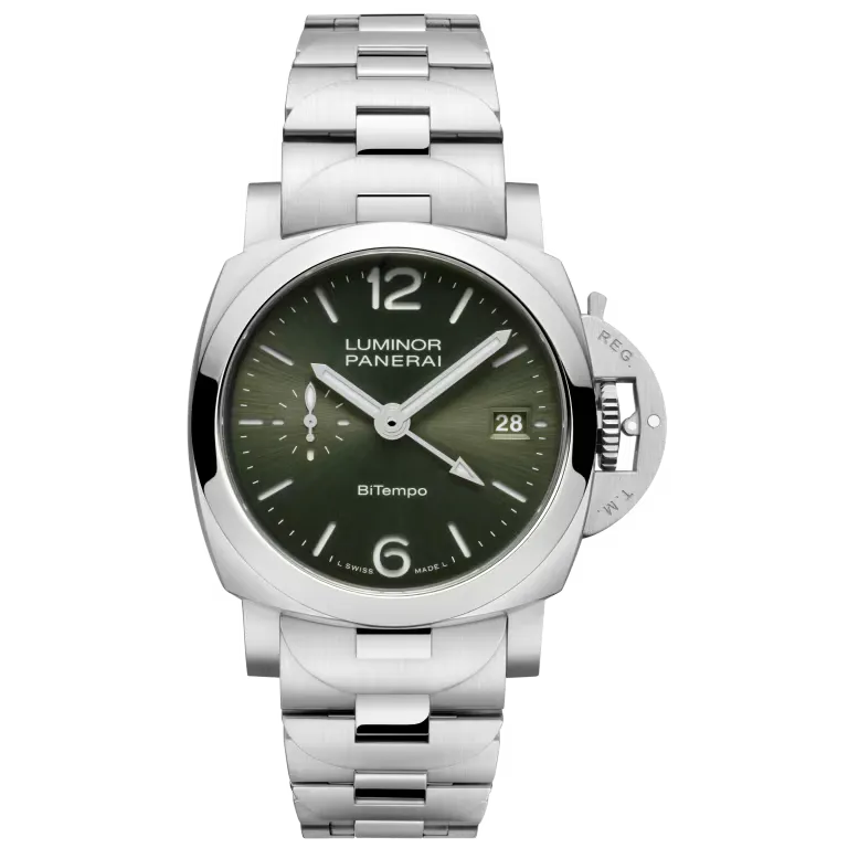 Panerai Luminor Quaranta BiTempo Watch 40mm PAM01640