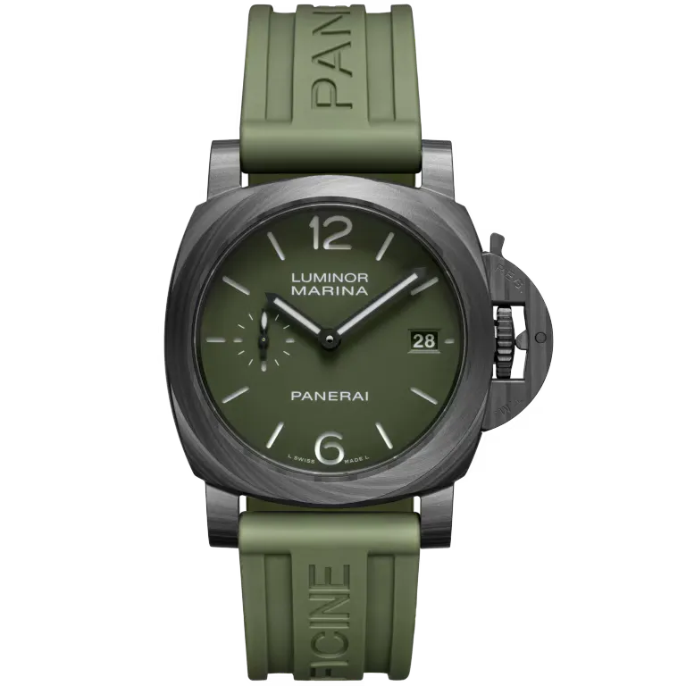 Panerai Luminor Quaranta Carbotech Watch 40mm PAM01526