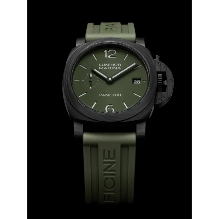 Panerai Luminor Quaranta Carbotech Watch 40mm PAM01526