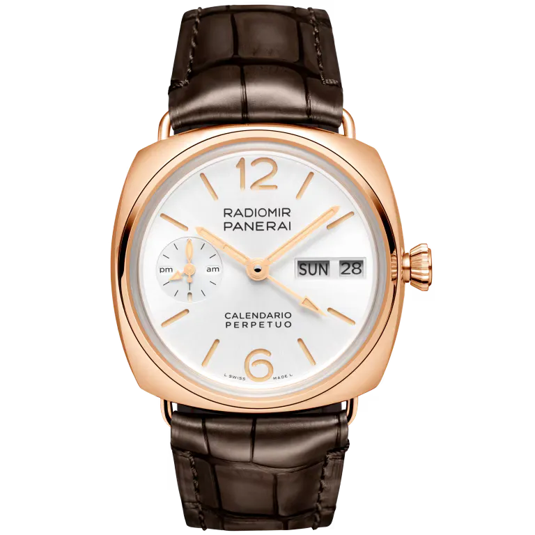 Panerai Radiomir Perpetual Calendar GMT Goldtech Watch 45mm PAM01453