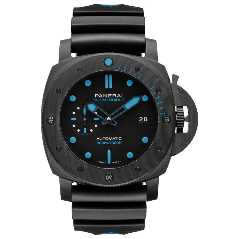 Panerai Submersible Carbotech Watch 47mm PAM02616