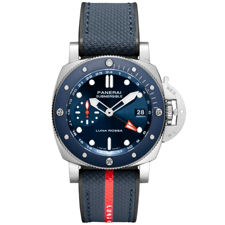 Panerai Submersible GMT Luna Rossa Watch 42mm PAM01507