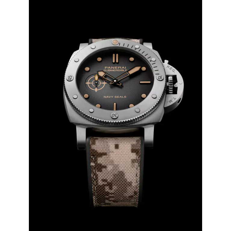 Panerai Submersible QuarantaQuattro Navy SEALs Watch 44mm PAM01518