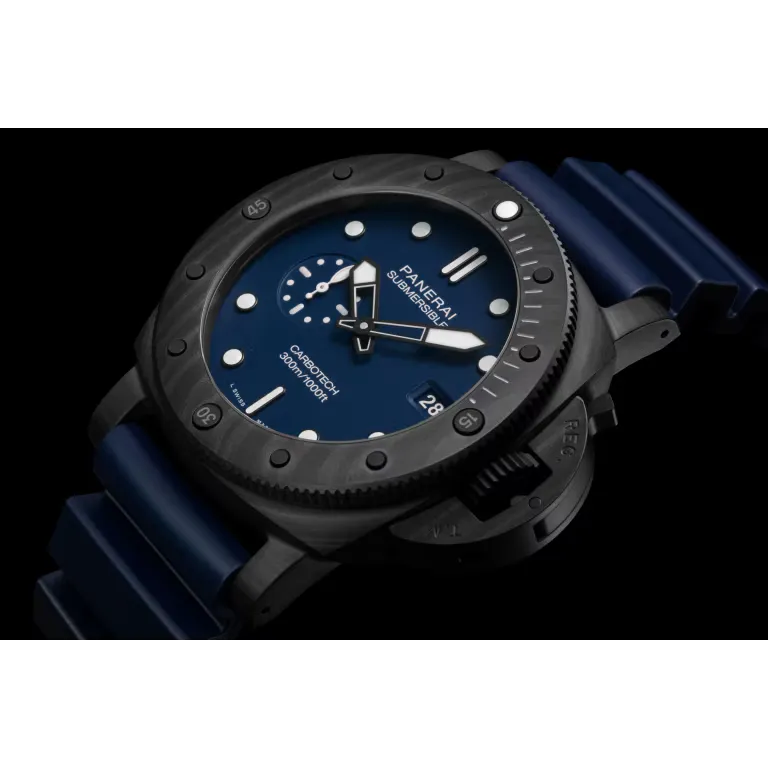 Panerai Submersible QuarantaQuattro Carbotech Watch 44mm PAM01232