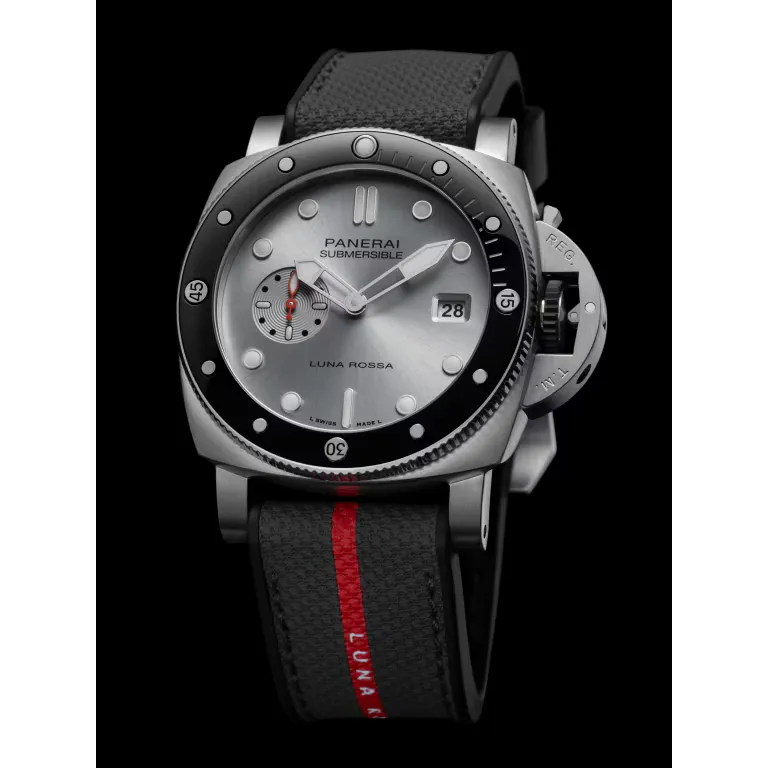 Panerai Submersible QuarantaQuattro Luna Rossa Watch 44mm PAM01681