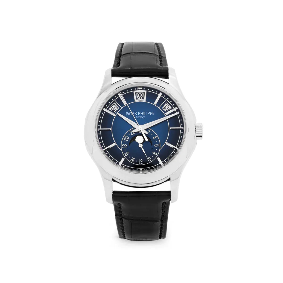 Patek Philippe Complications Moon Phase Watch 40mm 5205G-013