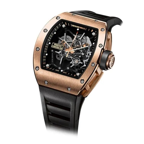 Richard Mille RM 035 Gold Toro Watch 48mm RM 035 Gold Toro