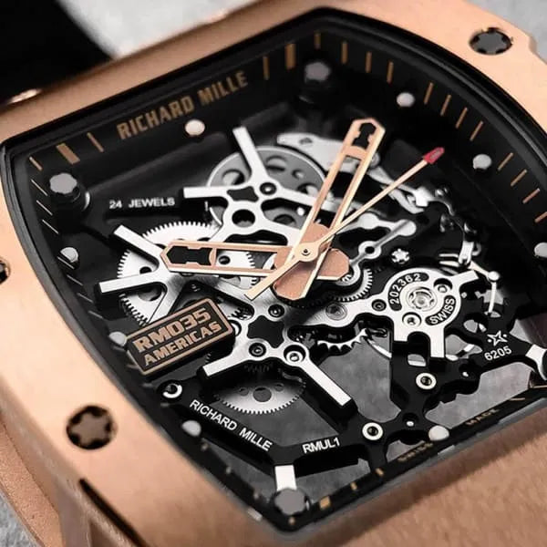 Richard Mille RM 035 Gold Toro Watch 48mm RM 035 Gold Toro