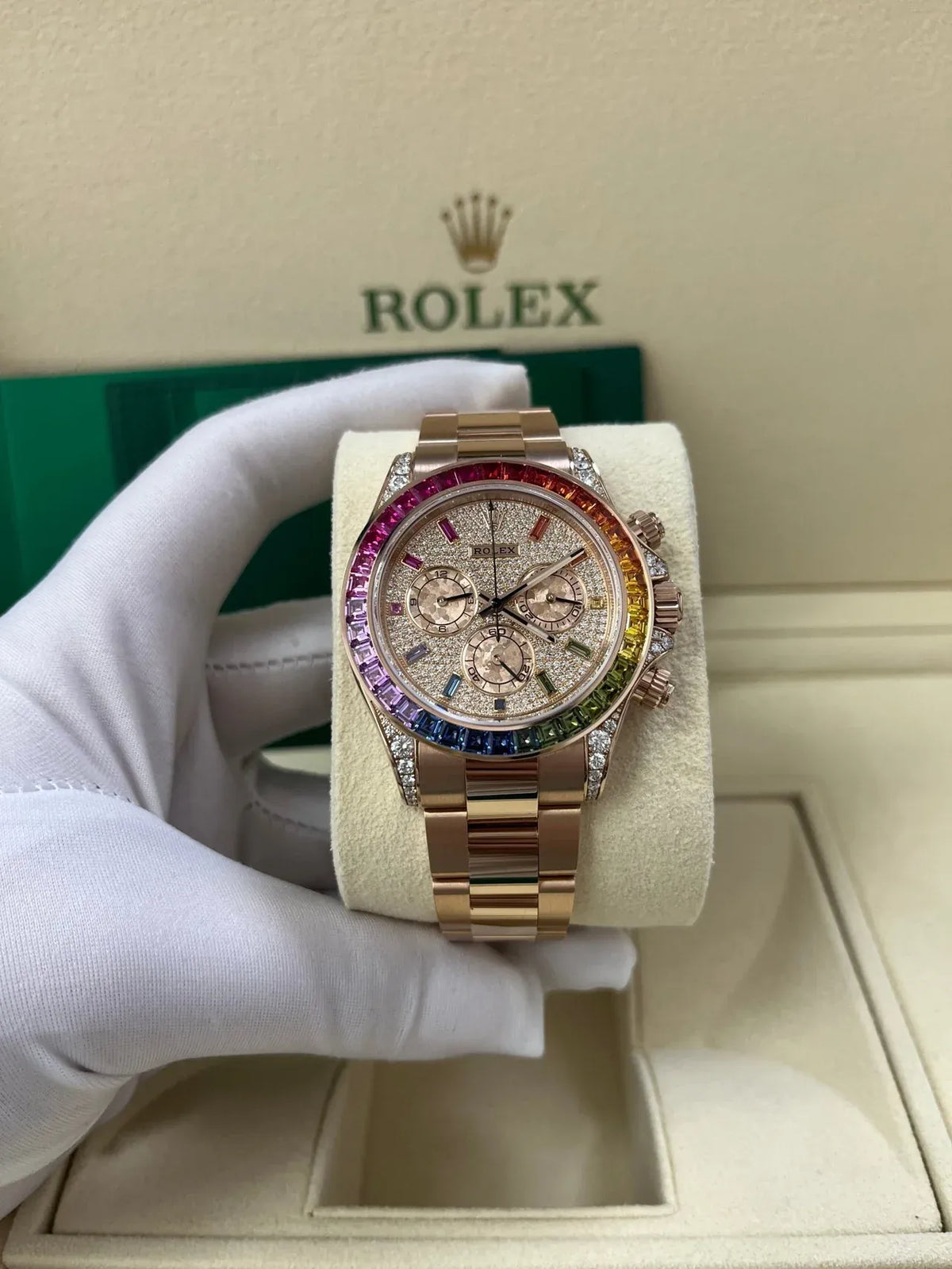 Rolex Cosmograph Daytona Watch 40mm 116595RBOW