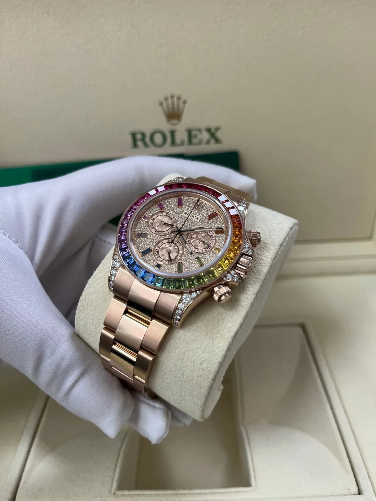 Rolex Cosmograph Daytona Watch 40mm 116595RBOW
