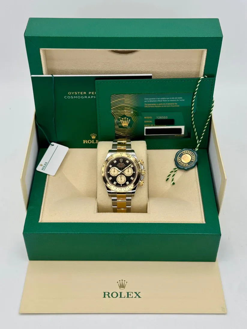 Rolex Cosmograph Daytona Watch 40mm m126503-0002