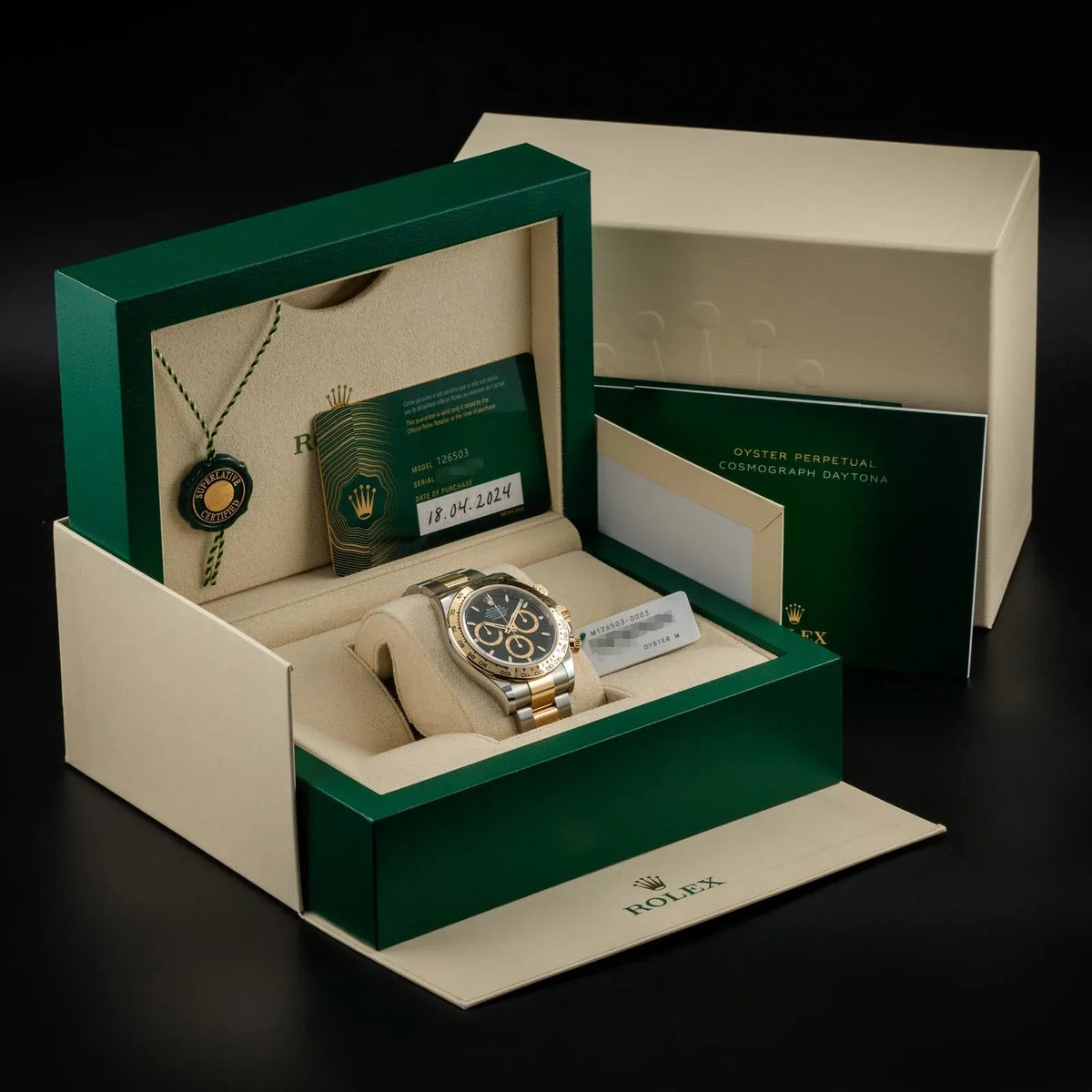 Rolex Cosmograph Daytona Watch 40mm m126503-0003