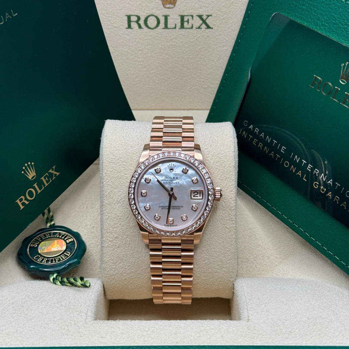 Rolex Datejust 31 Watch 31mm 278285RBR-0005