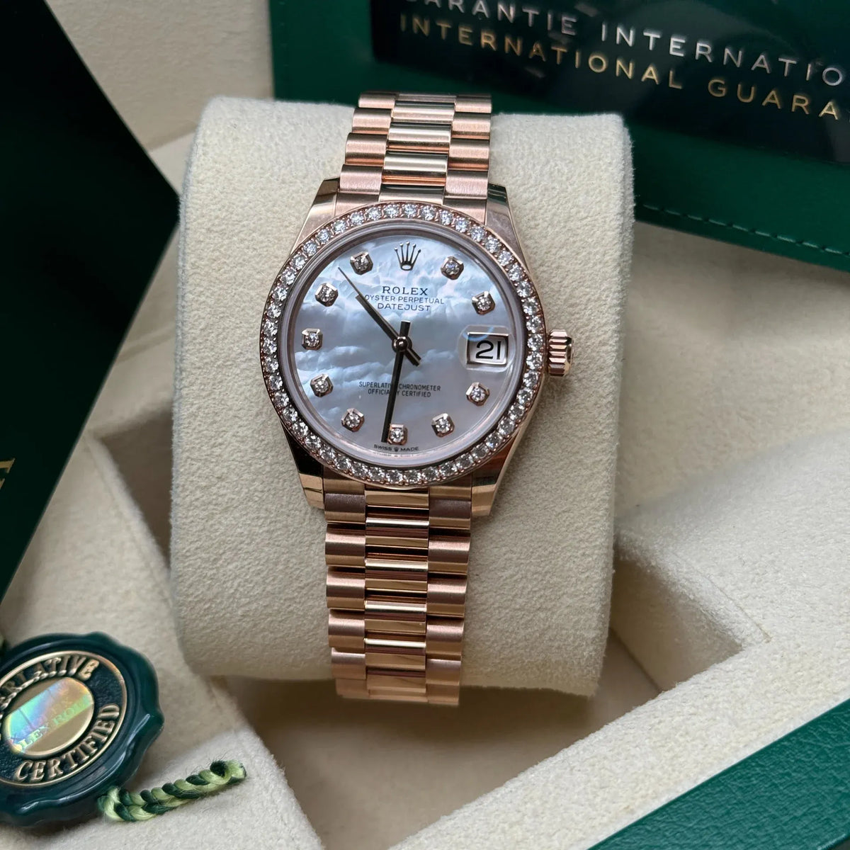 Rolex Datejust 31 Watch 31mm 278285RBR-0005