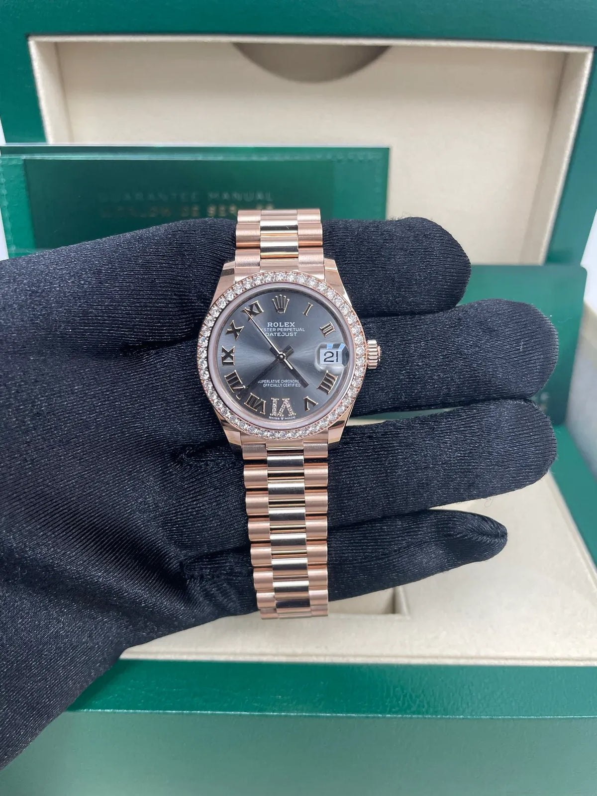 Rolex Datejust 31 Watch 31mm m278285RBR-0027