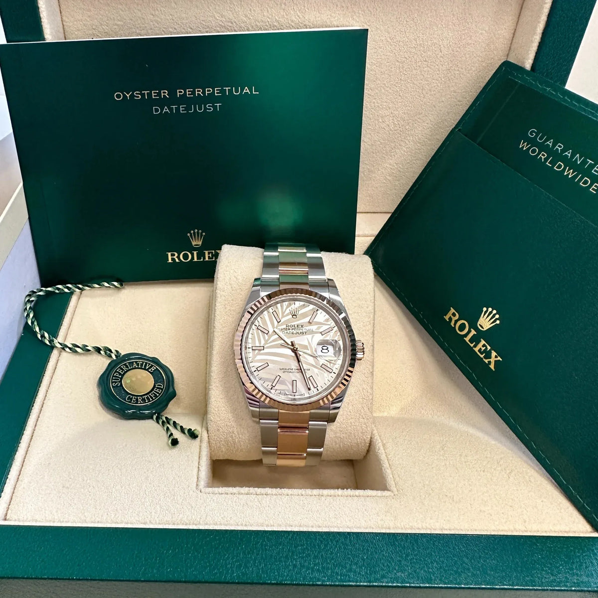 Rolex Datejust 36 Watch 36mm 126231