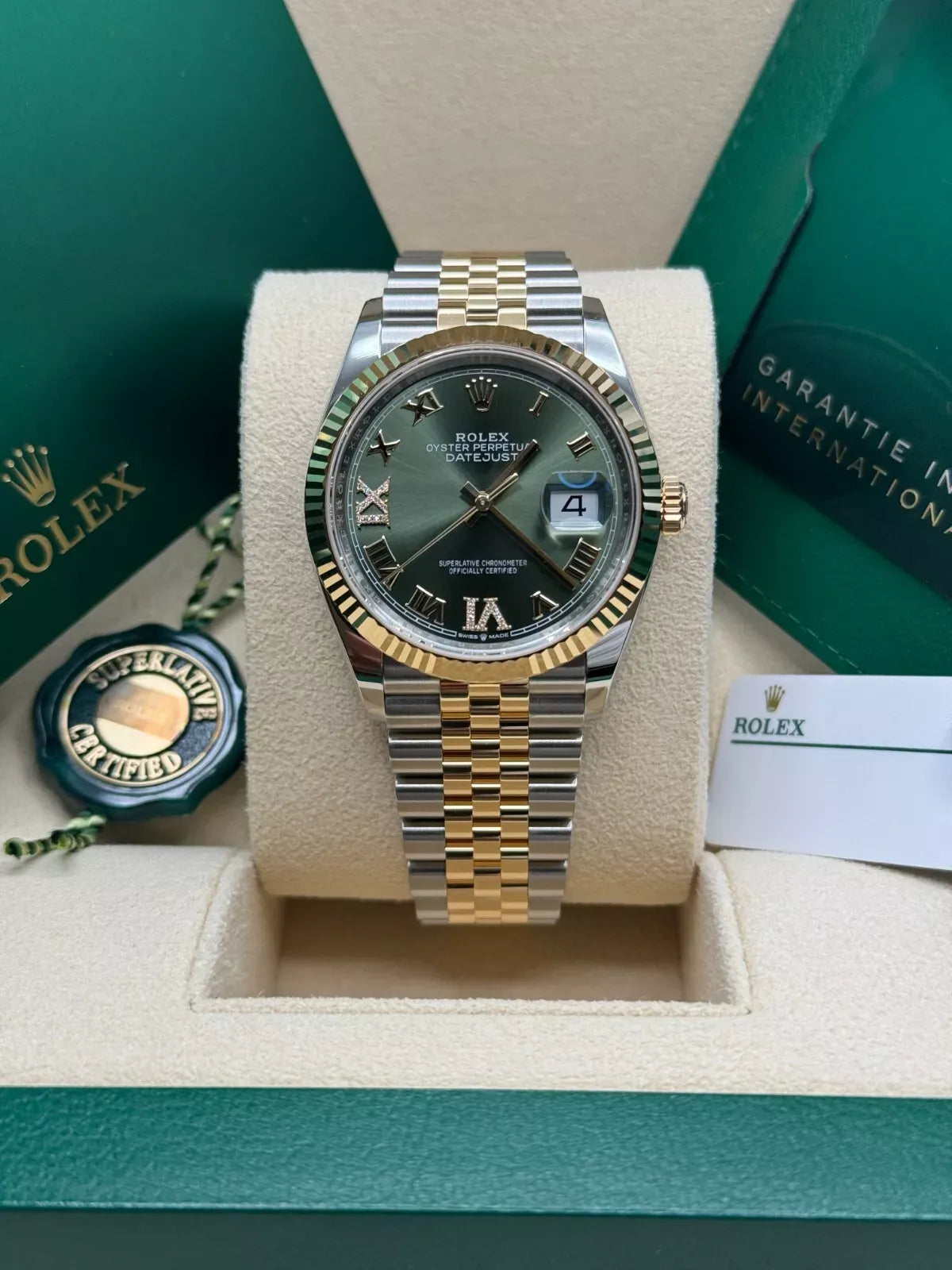 Rolex Datejust 36 Watch 36mm 126233