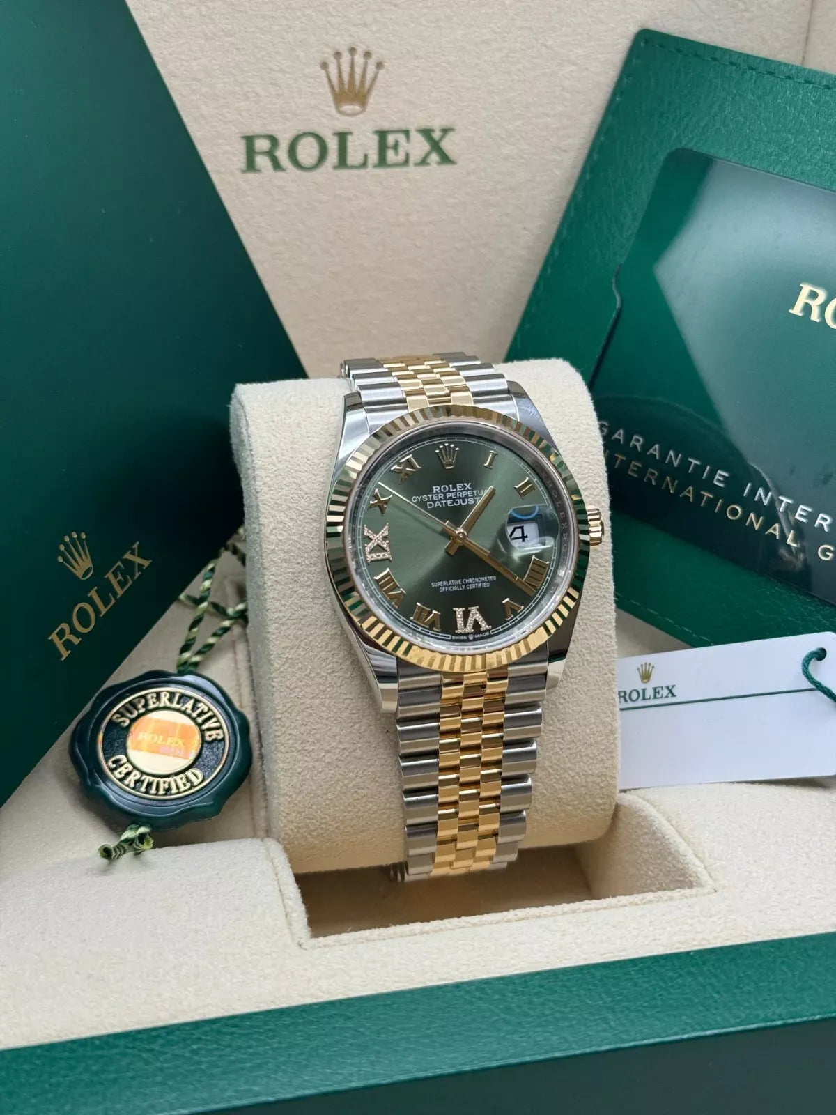 Rolex Datejust 36 Watch 36mm 126233