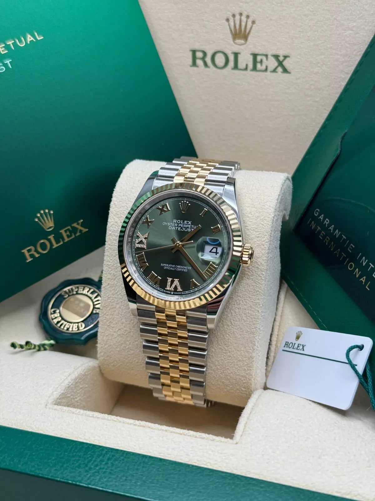 Rolex Datejust 36 Watch 36mm 126233