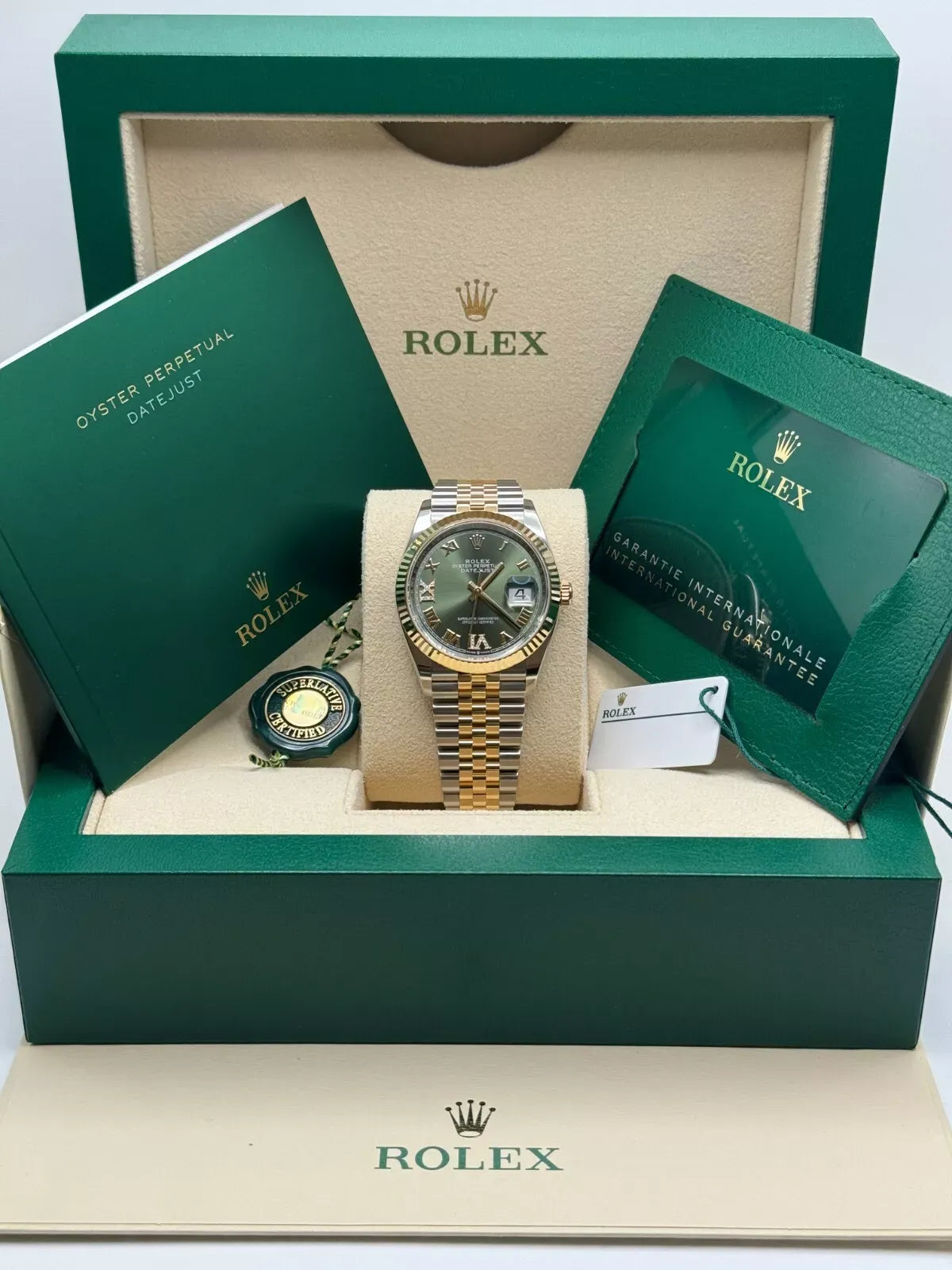 Rolex Datejust 36 Watch 36mm 126233
