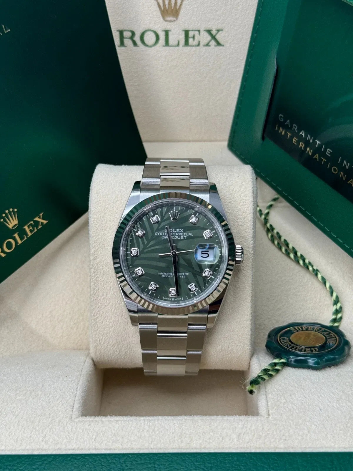 Rolex Datejust 36 Watch 36mm 126234