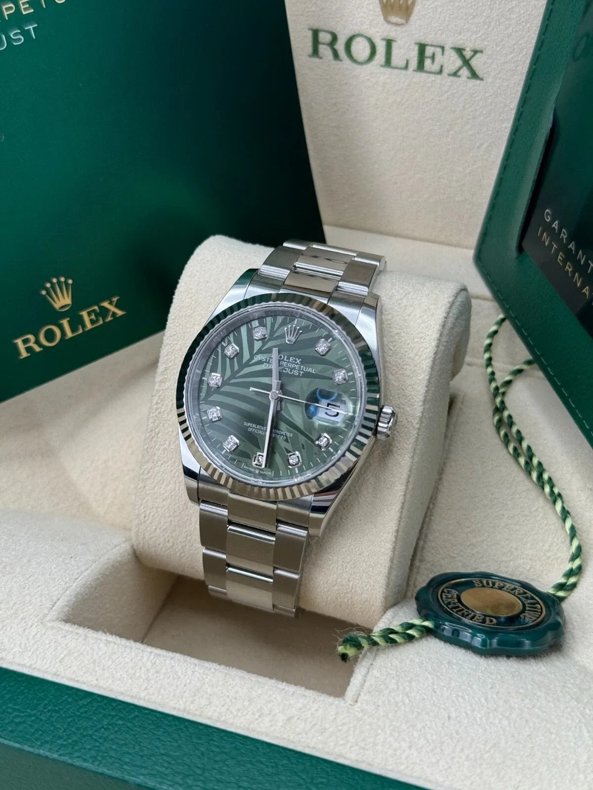 Rolex Datejust 36 Watch 36mm 126234
