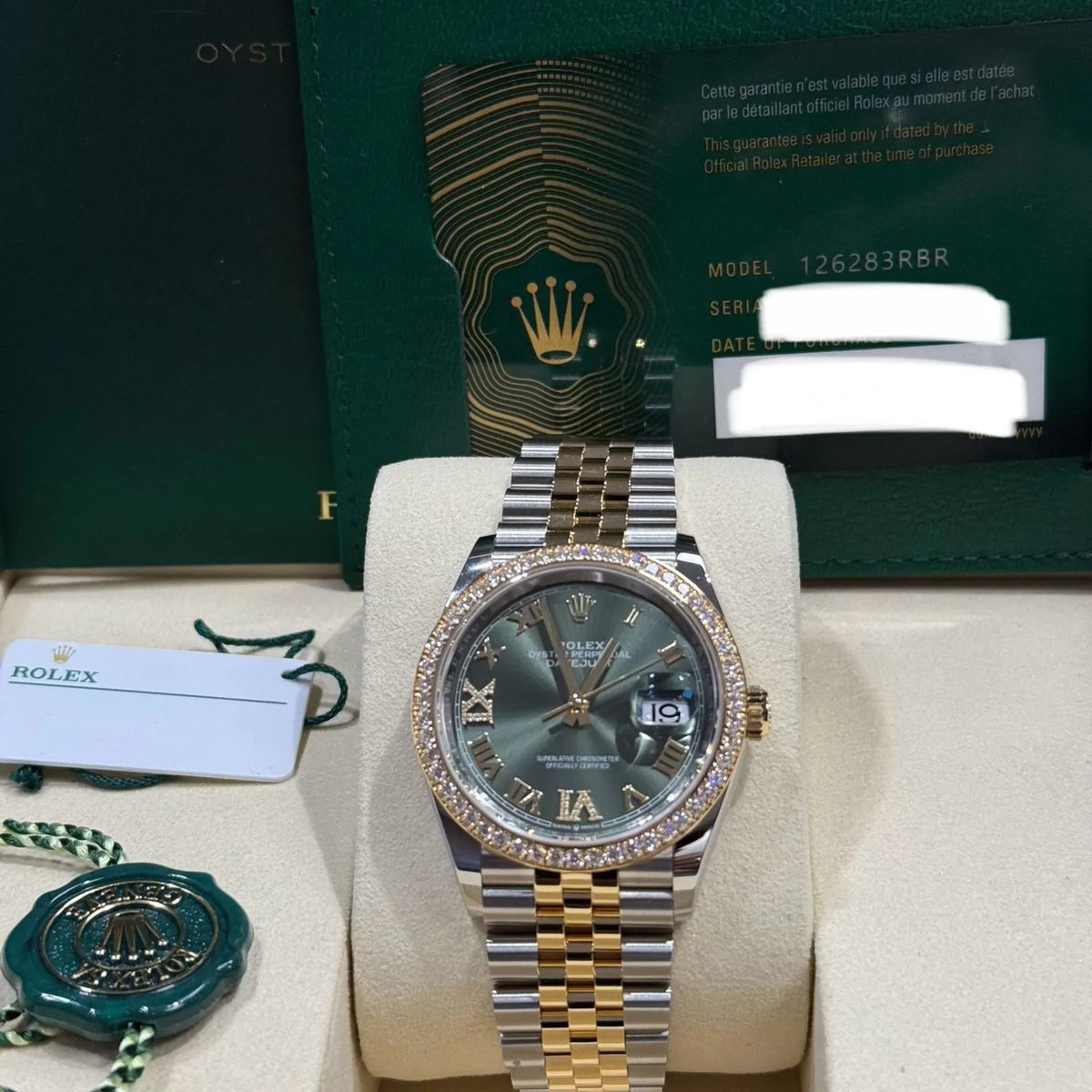 Rolex Datejust 36 Watch 36mm 126283