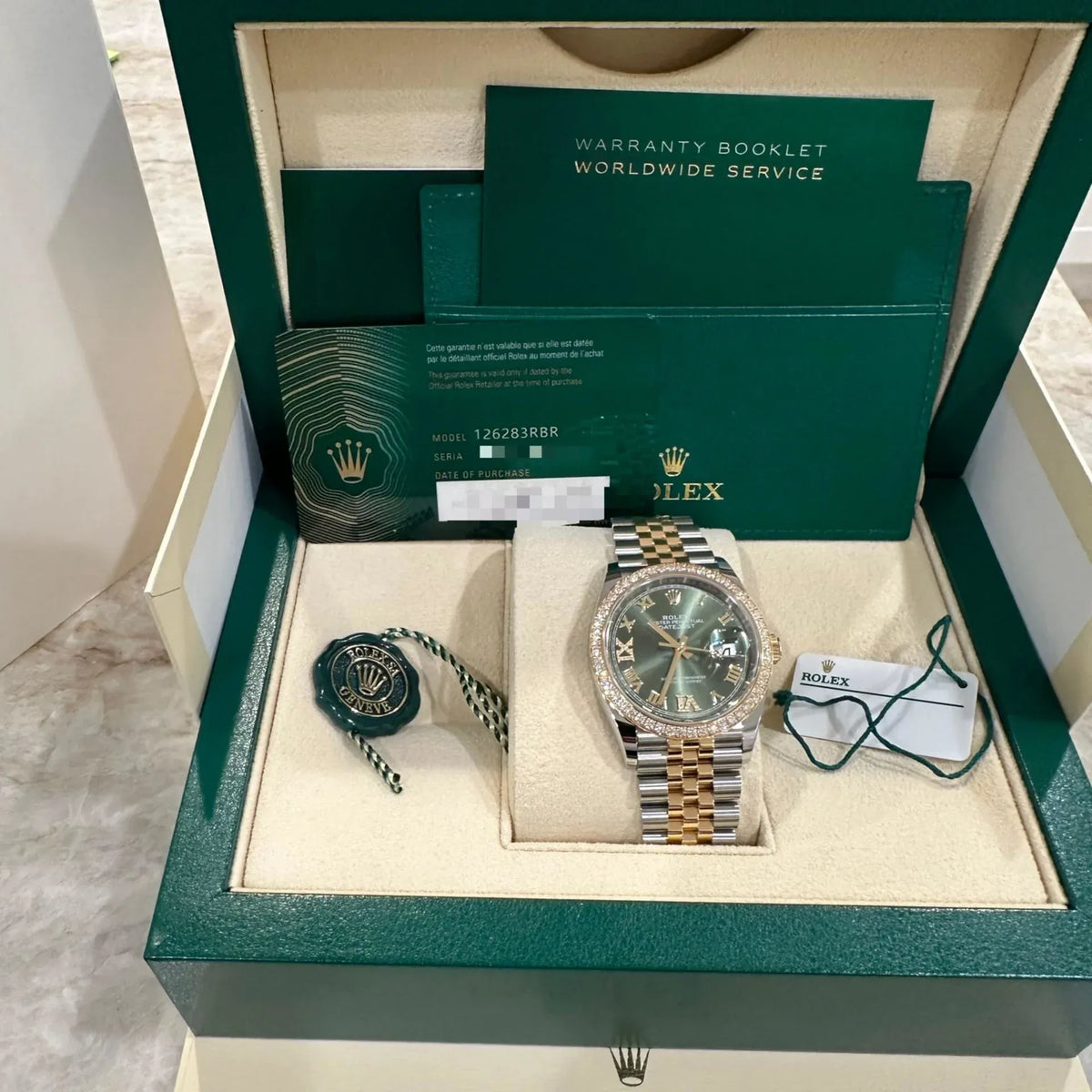Rolex Datejust 36 Watch 36mm 126283