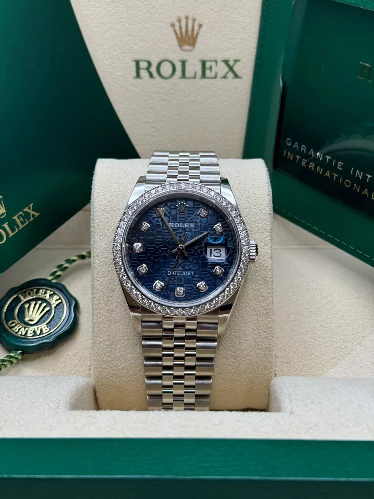 Rolex Datejust 36 Watch 36mm 126284
