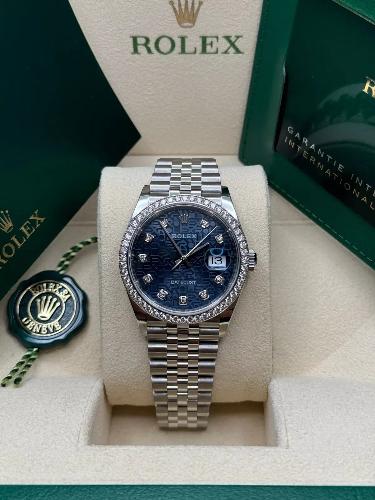 Rolex Datejust 36 Watch 36mm 126284