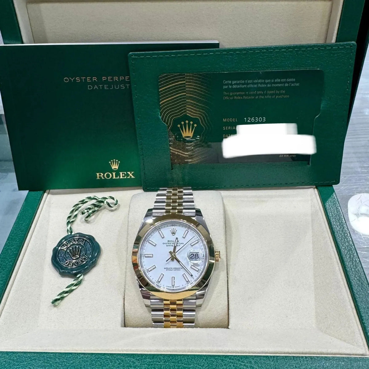 Rolex Datejust 41 Watch 41mm 126303