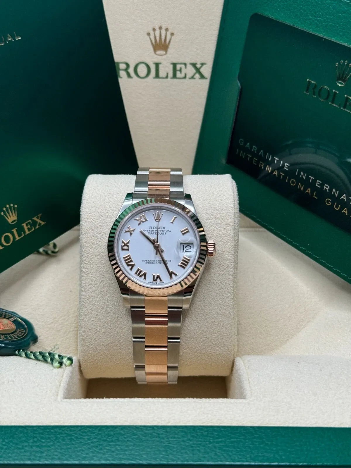 Rolex Datejust Watch 31mm m278271-0001/0002