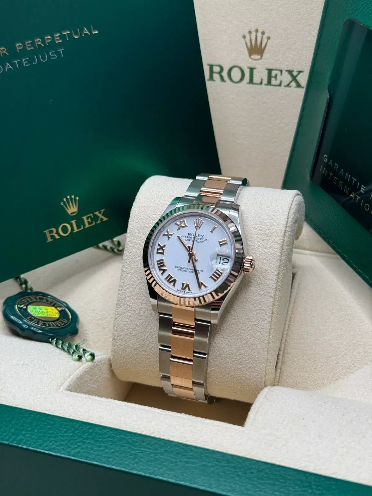 Rolex Datejust Watch 31mm m278271-0001/0002