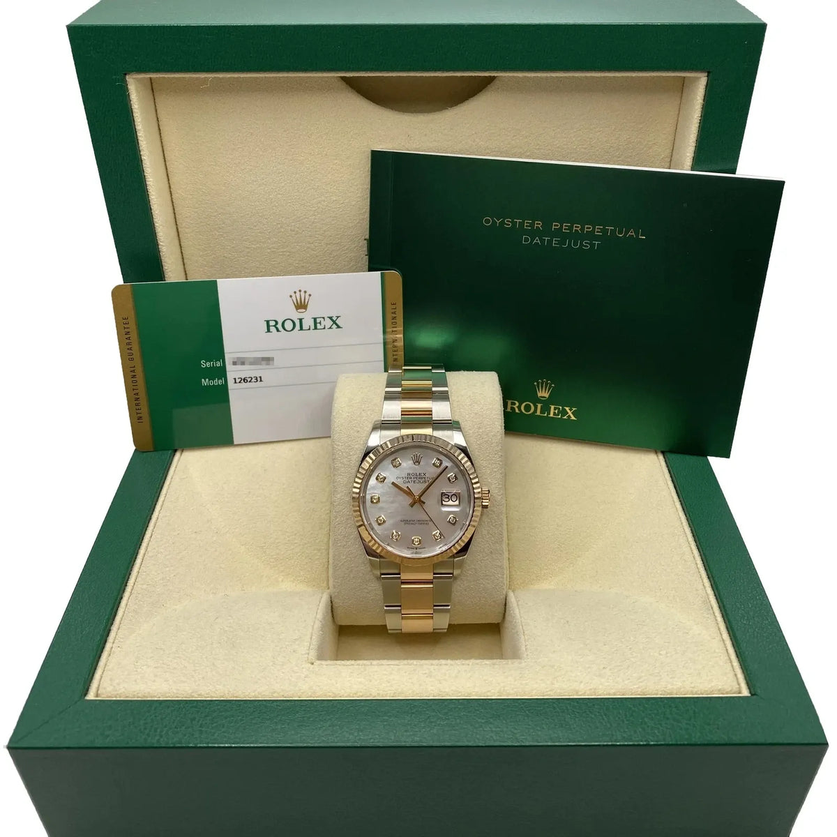Rolex Datejust Watch 36mm 126231