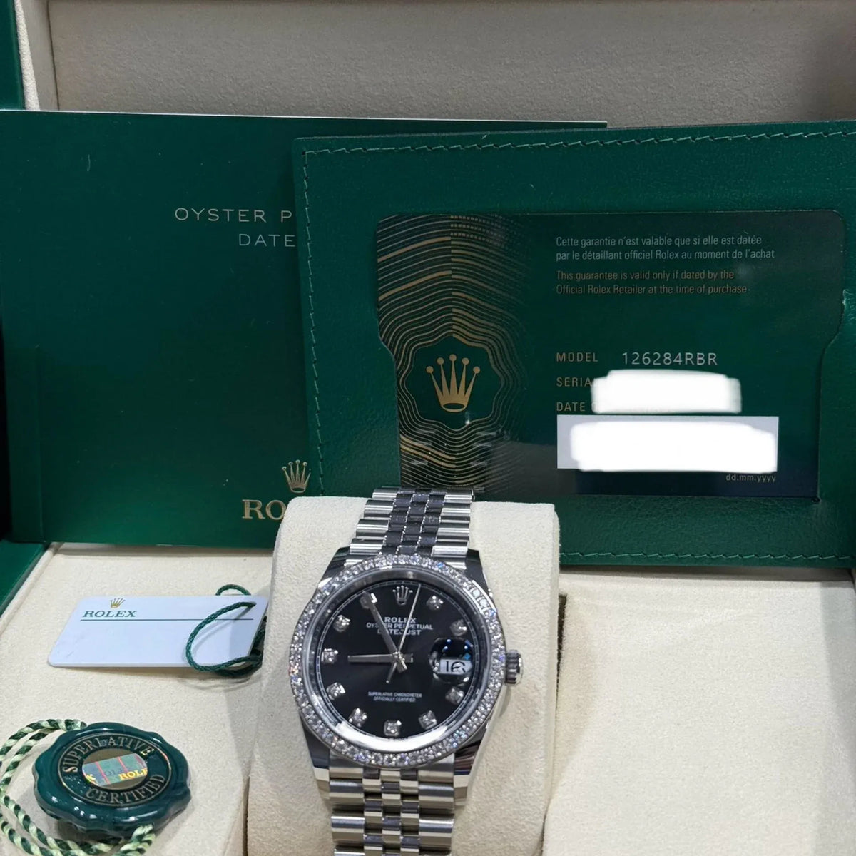 Rolex Datejust Watch 36mm 126284