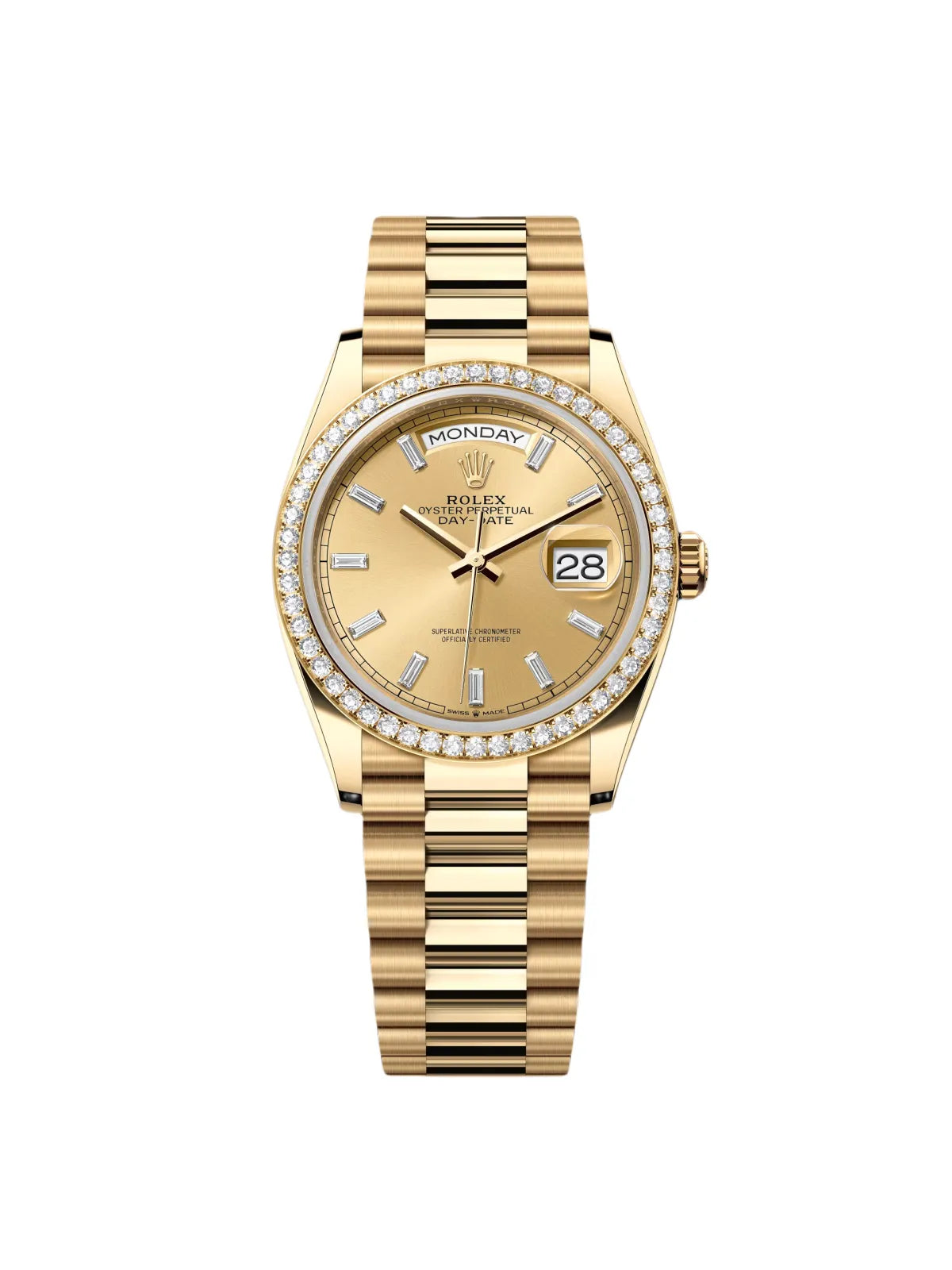 Rolex Day-Date 36 Watch 36mm 128348RBR-0080