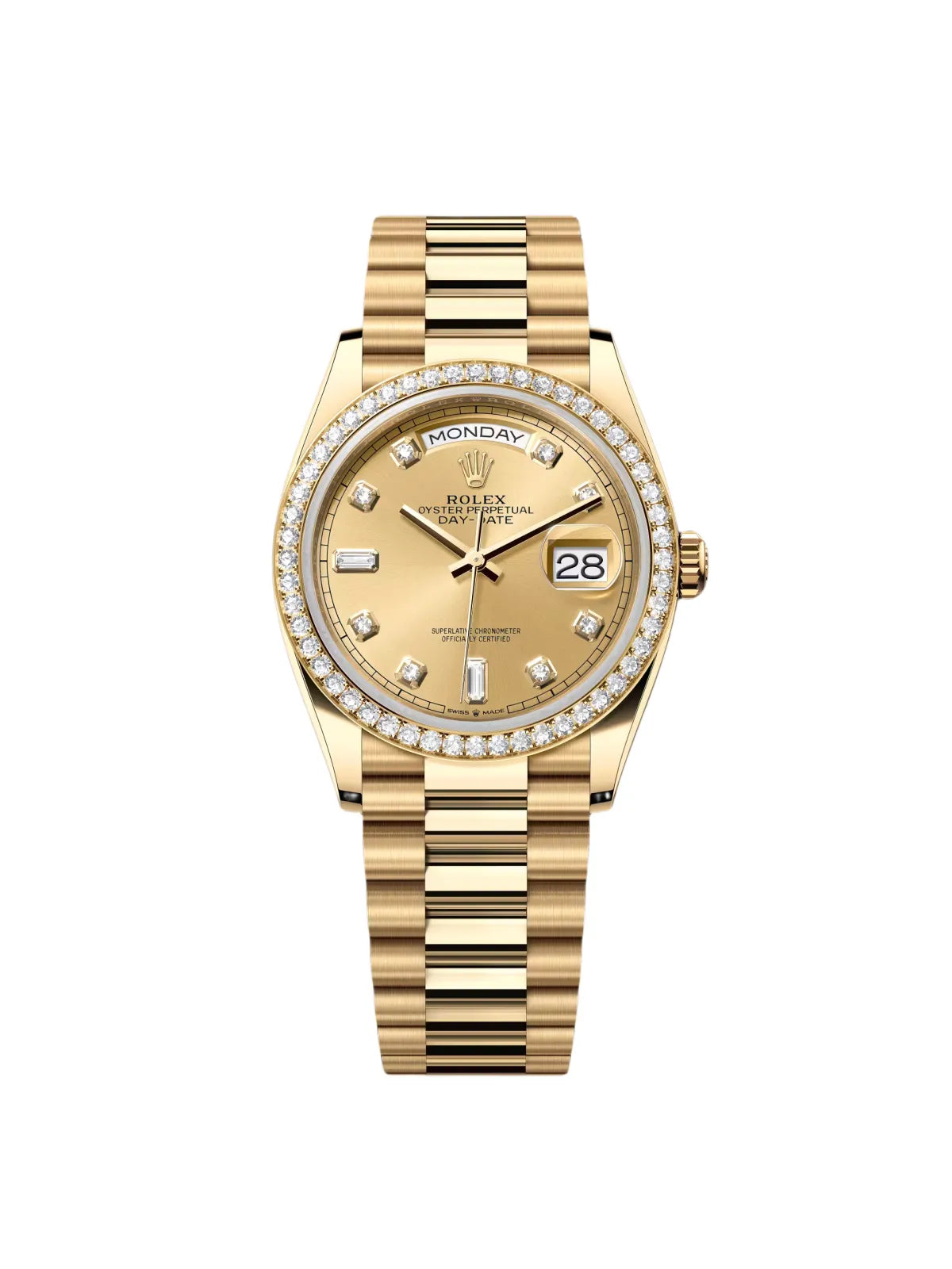 Rolex Day-Date 36 Watch 36mm M128348RBR-0008