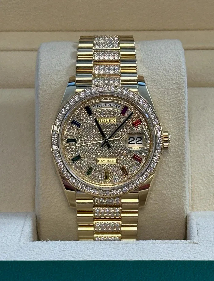 Rolex Day-Date 36 Watch 36mm M128348RBR-0031