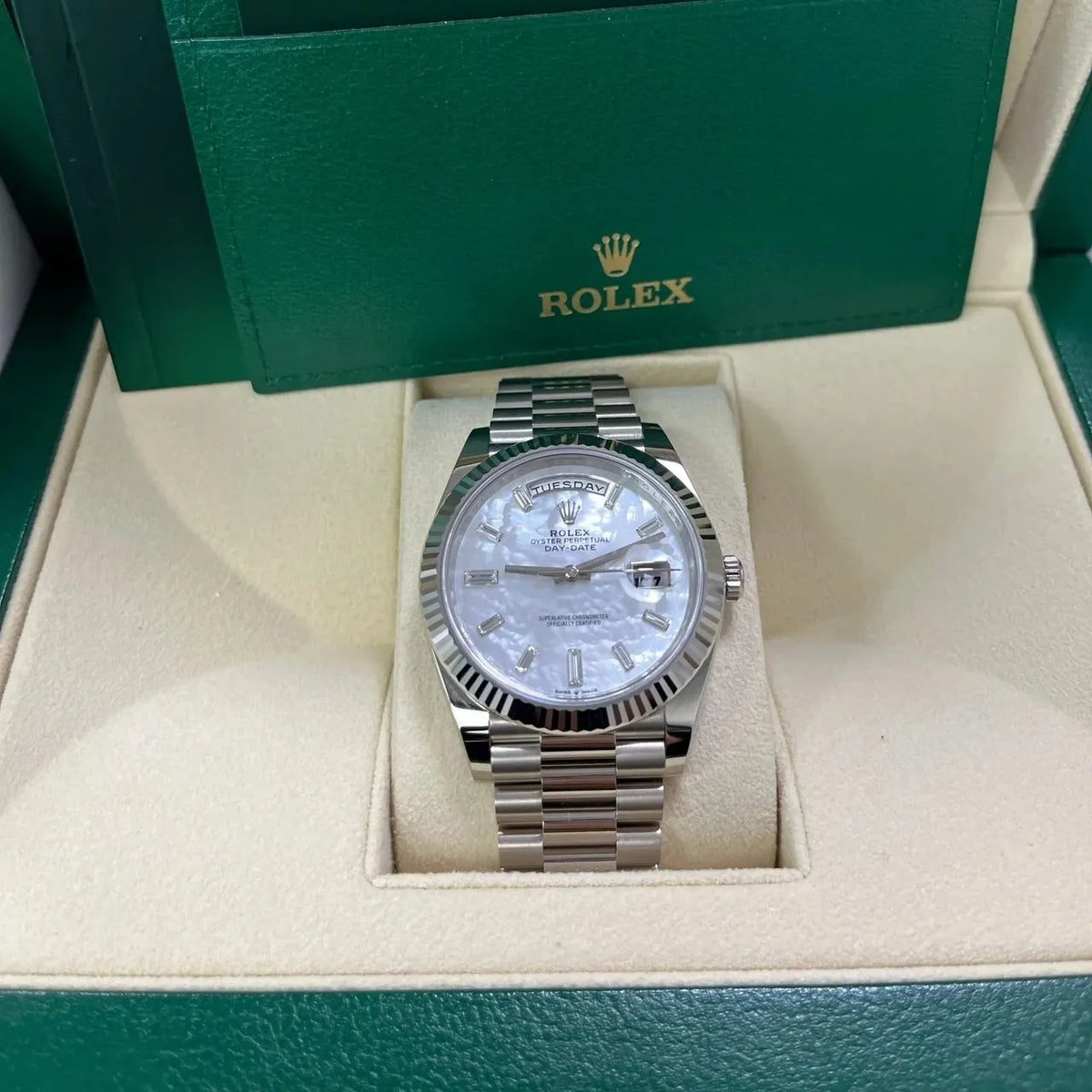 Rolex Day-Date 40 Watch 40mm 228236-0026