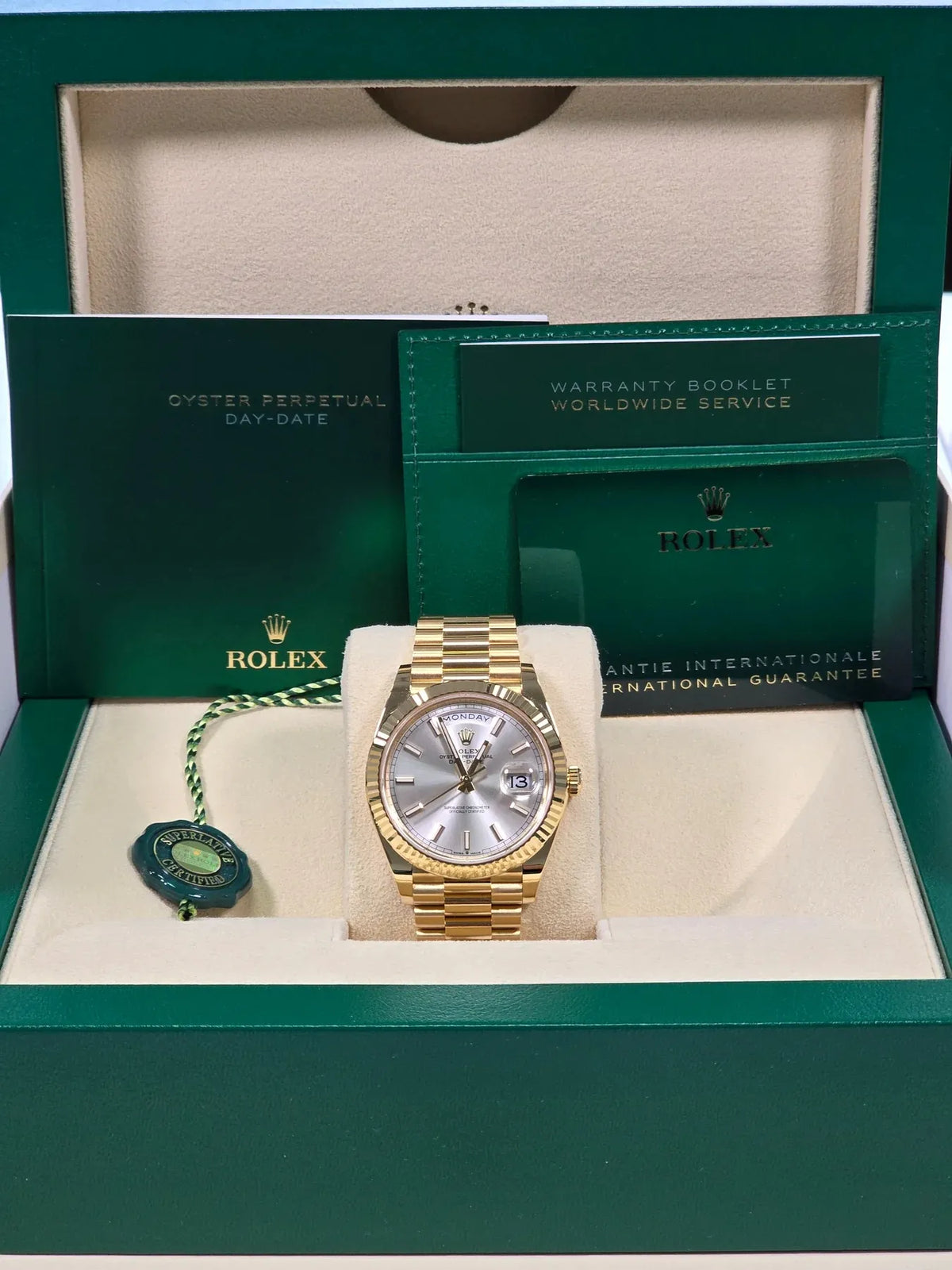 Rolex Day-Date 40 Watch 40mm 228238