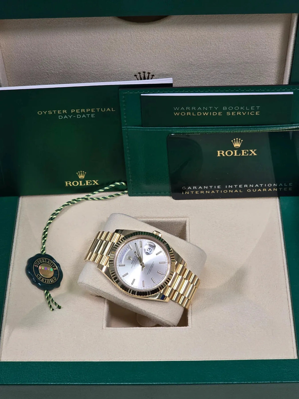 Rolex Day-Date 40 Watch 40mm 228238
