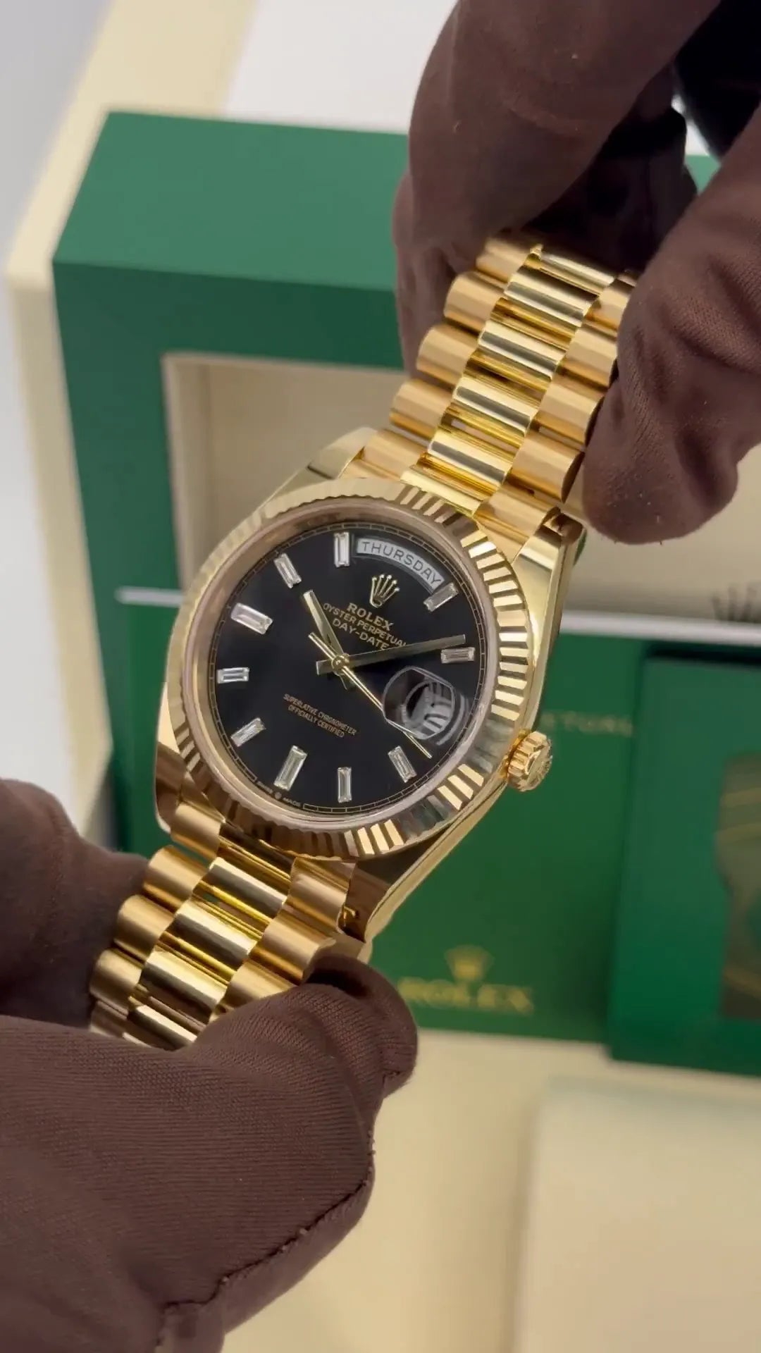 Rolex Day-Date 40 Watch 40mm 228238