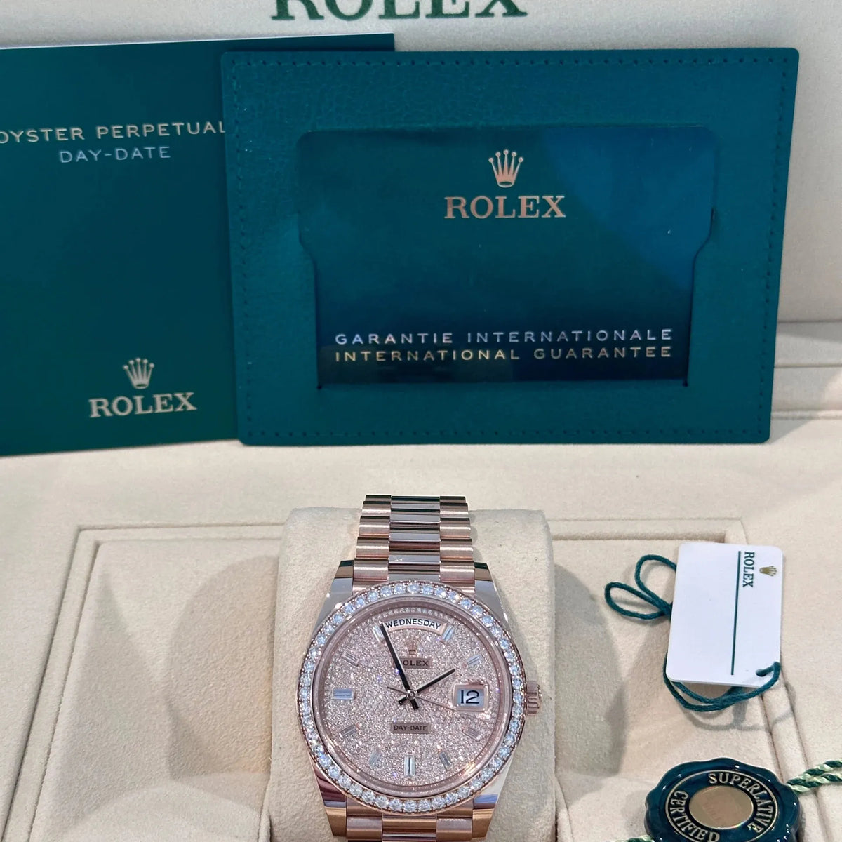Rolex Day-Date 40 Watch 40mm 228345rbr-0002