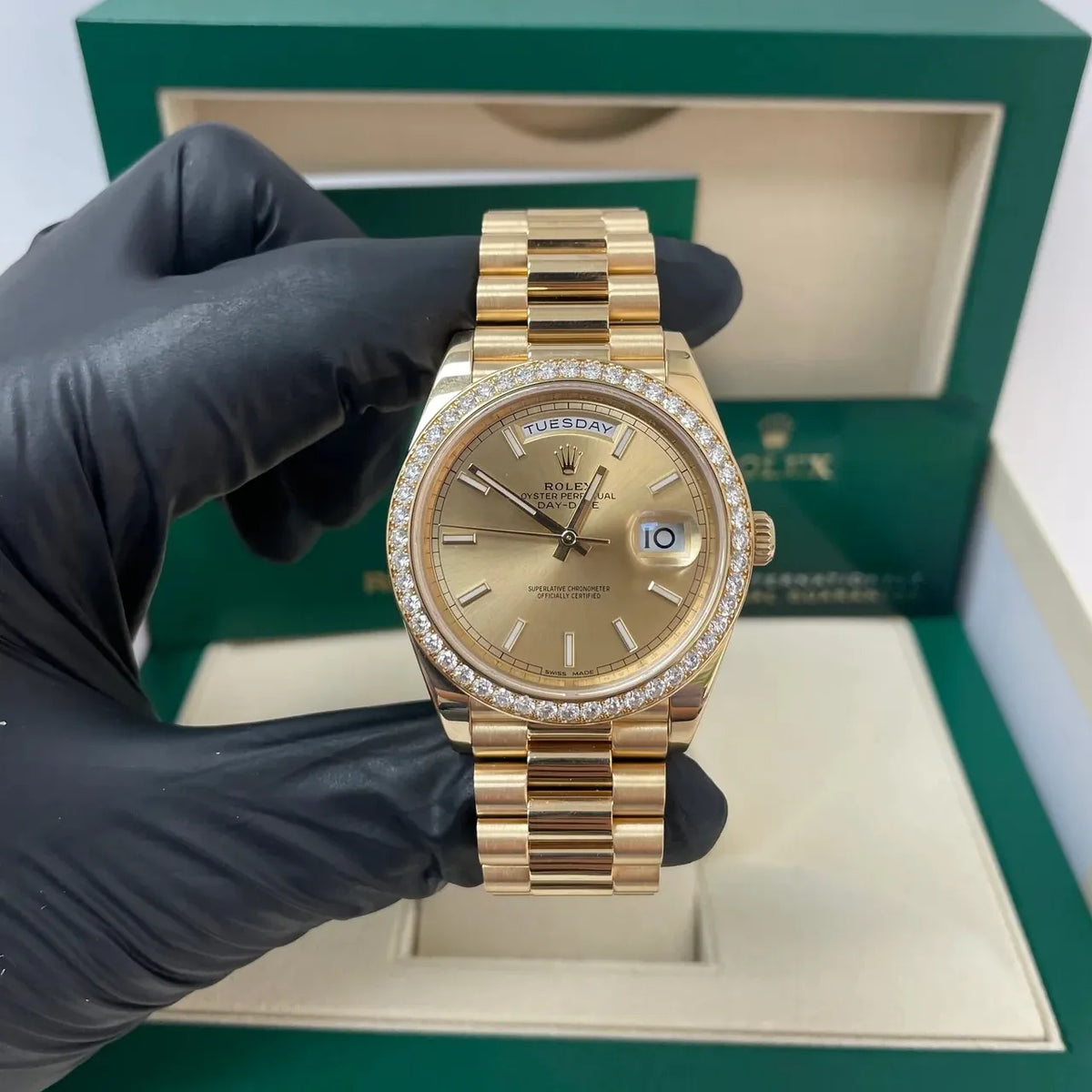 Rolex Day-Date 40 Watch 40mm 228348RBR-0008