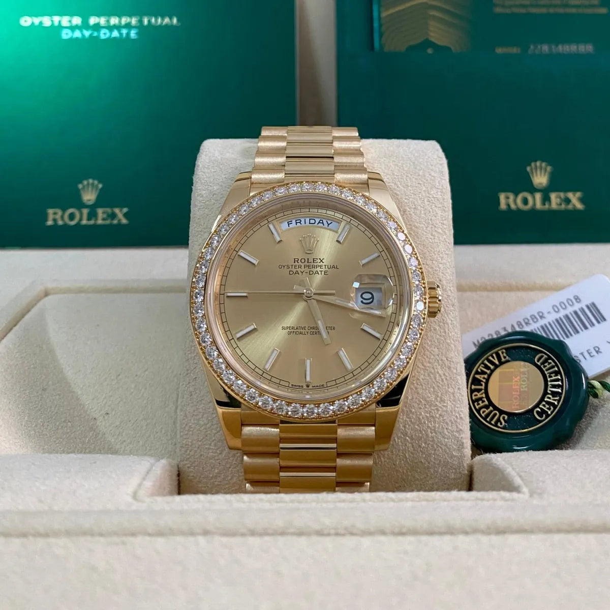 Rolex Day-Date 40 Watch 40mm 228348RBR-0008