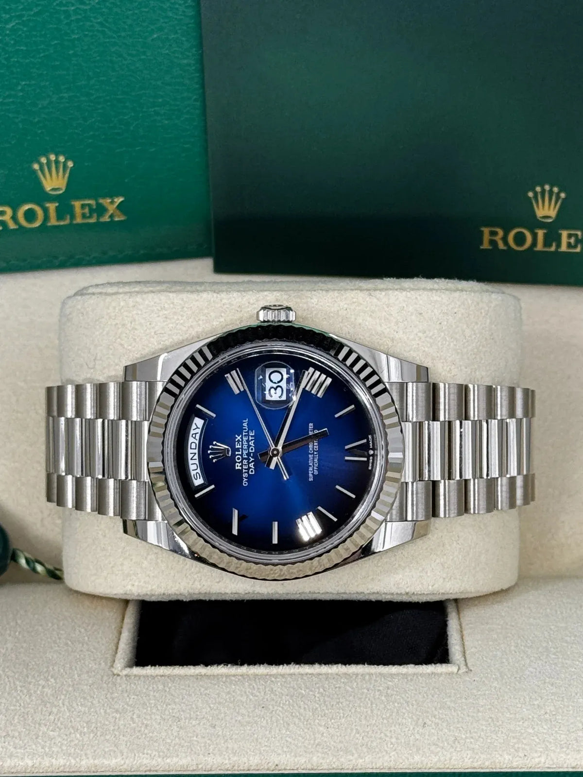 Rolex Day-Date President Watch 40mm 228236
