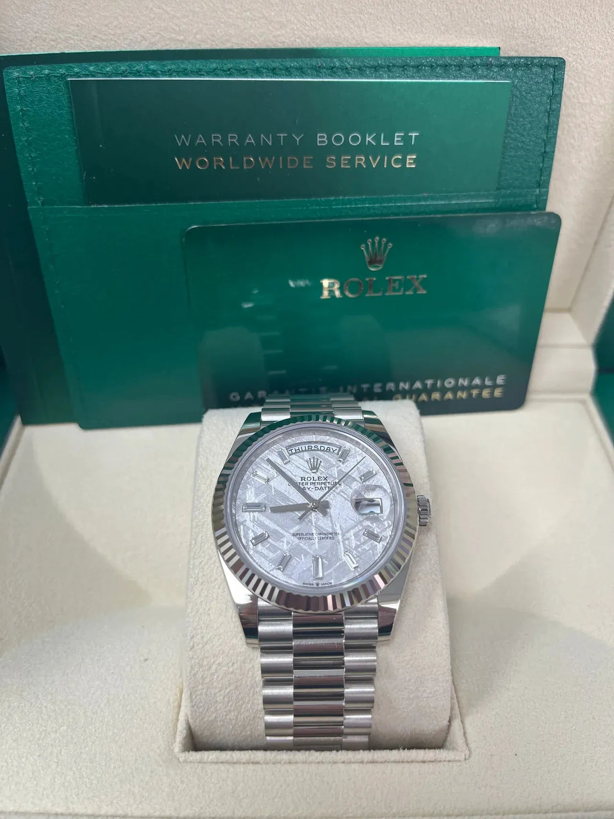 Rolex Day-Date President Watch 40mm 228239